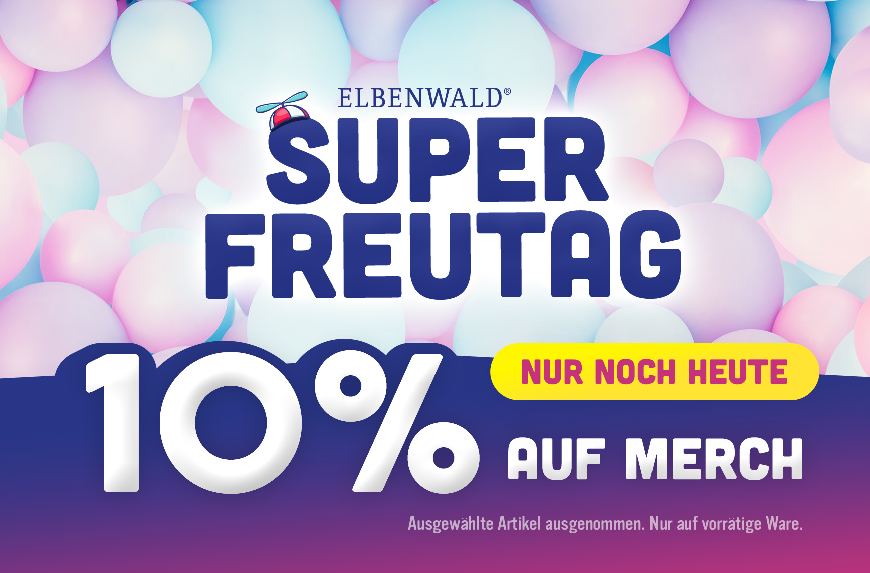 Super Freutag 2023 - 10% auf Merch